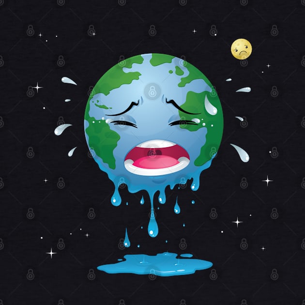 Crying Earth by mikailain